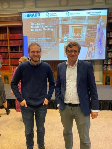 Robert at RSC Dalton 2022